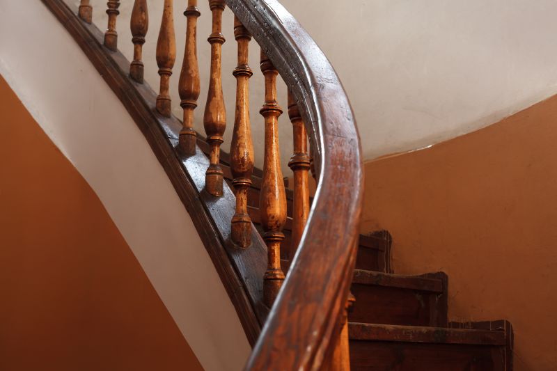 Custom Wood Handrails Installation
